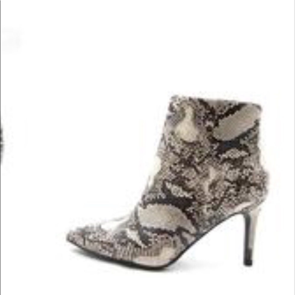 Sale🌼🌼🌼off brand new black snake skin boogie boots - Picture 5 of 6